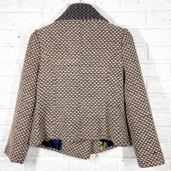 Tabitha Ottawa Coat Wool blend double breasted button up wool neck - Picture 10 of 11